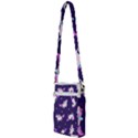 Fantasy-fat-unicorn-horse-pattern-fabric-design Multi Function Travel Bag View2