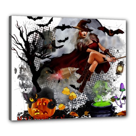 Halloween Canvas 24  X 20  (stretched) by Jancukart