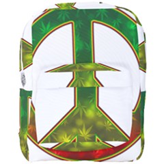 Peace-rastafarian Full Print Backpack by Jancukart