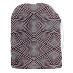 Abstract Pattern Geometric Backgrounds Drawstring Pouch (3xl) by Eskimos