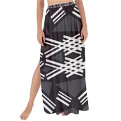 Abstract Pattern Geometric Backgrounds  Maxi Chiffon Tie-up Sarong by Eskimos