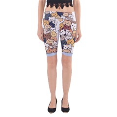 Cat-kitten Yoga Cropped Leggings by Jancukart