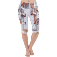 Rag-flats-onion-flats-llc-architecture-drawing Graffiti-architecture Lightweight Velour Cropped Yoga Leggings by Jancukart