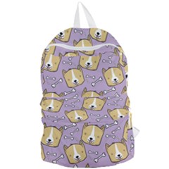 Corgi Pattern Foldable Lightweight Backpack by Sudhe
