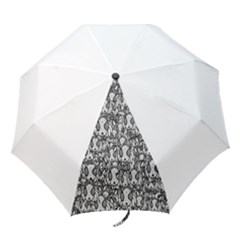 Sketchy Monster Insect Drawing Motif Pattern Folding Umbrellas by dflcprintsclothing