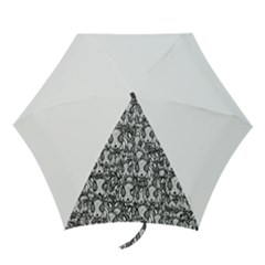 Sketchy Monster Insect Drawing Motif Pattern Mini Folding Umbrellas by dflcprintsclothing