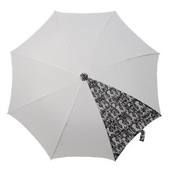 Sketchy Monster Insect Drawing Motif Pattern Hook Handle Umbrellas (small) by dflcprintsclothing