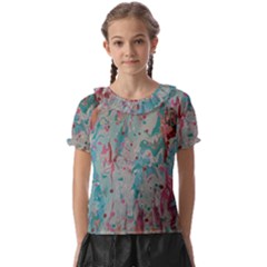 Splash Splosh  Kids  Frill Chiffon Blouse by Hayleyboop