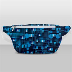 Smartphone-system-web-news Waist Bag  by Jancukart