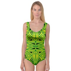 Abstract Pattern Geometric Backgrounds Princess Tank Leotard  by Eskimos