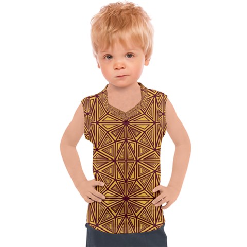 Abstract Pattern Geometric Backgrounds Kids  Sport Tank Top by Eskimos
