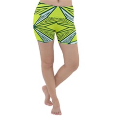 Abstract Pattern Geometric Backgrounds  Lightweight Velour Yoga Shorts by Eskimos