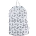 Robot Dog Drawing Motif Pattern Foldable Lightweight Backpack View1