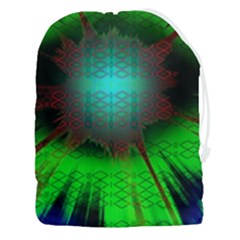 Eye To The Soul Drawstring Pouch (3xl) by Thespacecampers