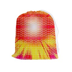 Soul To The Eye Drawstring Pouch (xl) by Thespacecampers