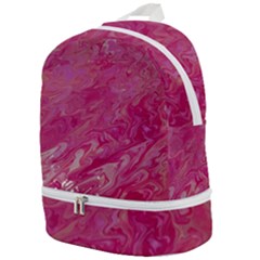 My Pour Cup Painting 1 Cbdoilprincess  Zip Bottom Backpack by CBDOilPrincess1