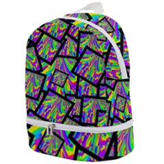 Vibrant Colors Cbdoilprincess Zip Bottom Backpack by CBDOilPrincess1