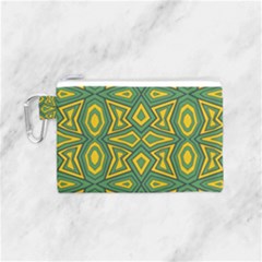 Abstract Pattern Geometric Backgrounds Canvas Cosmetic Bag (small) by Eskimos