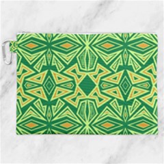 Abstract Pattern Geometric Backgrounds Canvas Cosmetic Bag (xxl) by Eskimos
