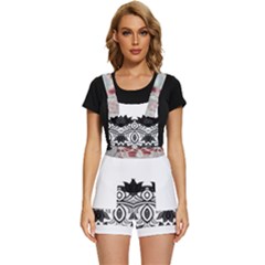 Im Fourth Dimension Black White 6 Short Overalls by imanmulyana