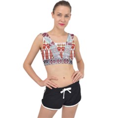 Im Fourth Dimension Colour 13 V-back Sports Bra by imanmulyana