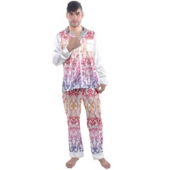 Im Fourth Dimension Colour 15 Men s Long Sleeve Satin Pajamas Set by imanmulyana