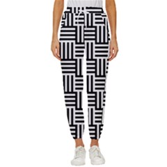 Basket Cropped Drawstring Pants by nateshop