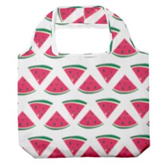Illustration Watermelon Fruit-food Melon Premium Foldable Grocery Recycle Bag by Sapixe