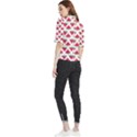 Illustration Watermelon Fruit food Melon Frill Neck Blouse View2