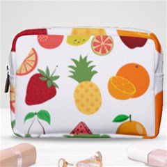 Fruits Cartoon Make Up Pouch (medium) by Sapixe
