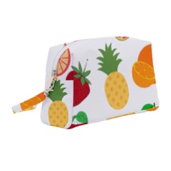 Fruits Cartoon Wristlet Pouch Bag (medium) by Sapixe