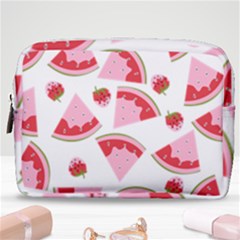 Pink Watermeloon Make Up Pouch (medium) by Sapixe