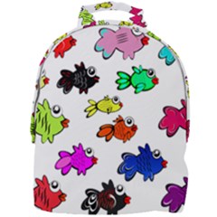 Fish Fishes Marine Life Swimming Water Mini Full Print Backpack by Sapixe