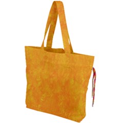 Background-yellow Drawstring Tote Bag by nateshop