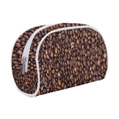 Coffee Beans Food Texture Make Up Case (small) by artworkshop