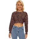 Coffee Beans Food Texture Lightweight Long Sleeve Sweatshirt View1