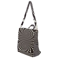 Retro-form-shape-abstract Crossbody Backpack by Jancukart