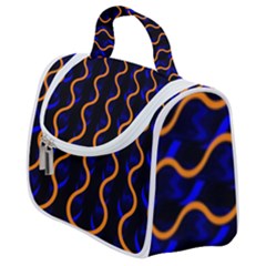 Pattern Abstract Wallpaper Waves Satchel Handbag by Jancukart