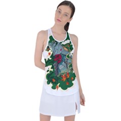 Armor Japan Maple Leaves Samurai Racer Back Mesh Tank Top by Amaryn4rt