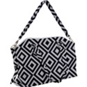 Background Pattern Geometric Canvas Crossbody Bag View1