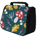 Autumn Nature Sheets Forest Full Print Travel Pouch (Big) View1