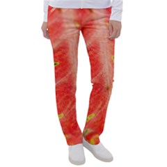 Aglonema Leaf Plant Pattern Flora Women s Casual Pants by Amaryn4rt