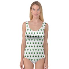 Aliens Ufo Fantasy Pattern Princess Tank Leotard  by Wegoenart