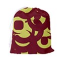 Illustration Art Pattern Design Painting- Drawstring Pouch (2XL) View2