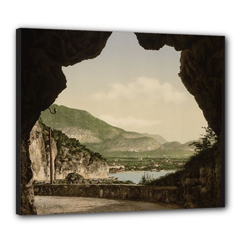 Ponale Road, Garda, Italy  Canvas 24  X 20  (stretched) by ConteMonfrey