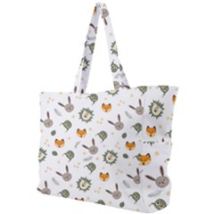 Rabbit, Lions And Nuts  Simple Shoulder Bag by ConteMonfrey