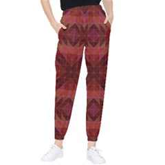Maroon Tapered Pants by nateshop