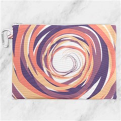 Illustration Colorful Yellow Purple Orange Canvas Cosmetic Bag (xxl) by Wegoenart