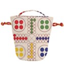 Ludo Game Drawstring Bucket Bag View2