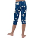 Illustration Pattern Abstract Wallpaper Design Kids  Lightweight Velour Capri Leggings  View4
